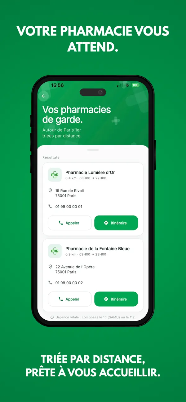 Screenshot #3 pour Pharmacie de Garde