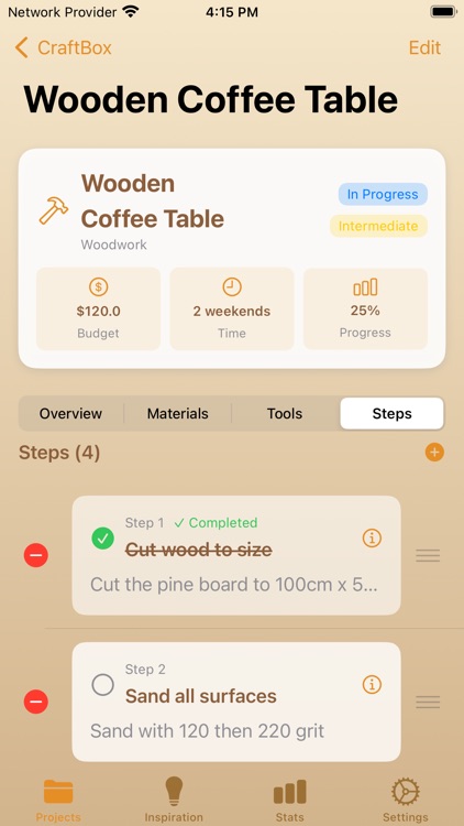 CraftBox – DIY Project Planner screenshot-5