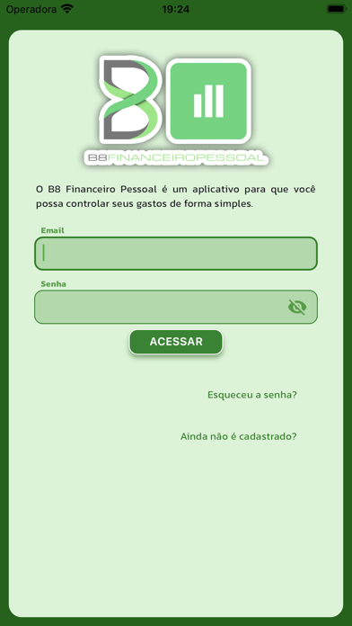 B8 Financeiro Pessoal Screenshot
