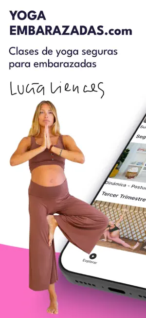 Yoga Embarazadas Lucía Liencre screenshot 1