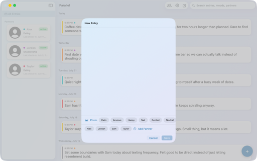 Parallel Journal screenshot 22