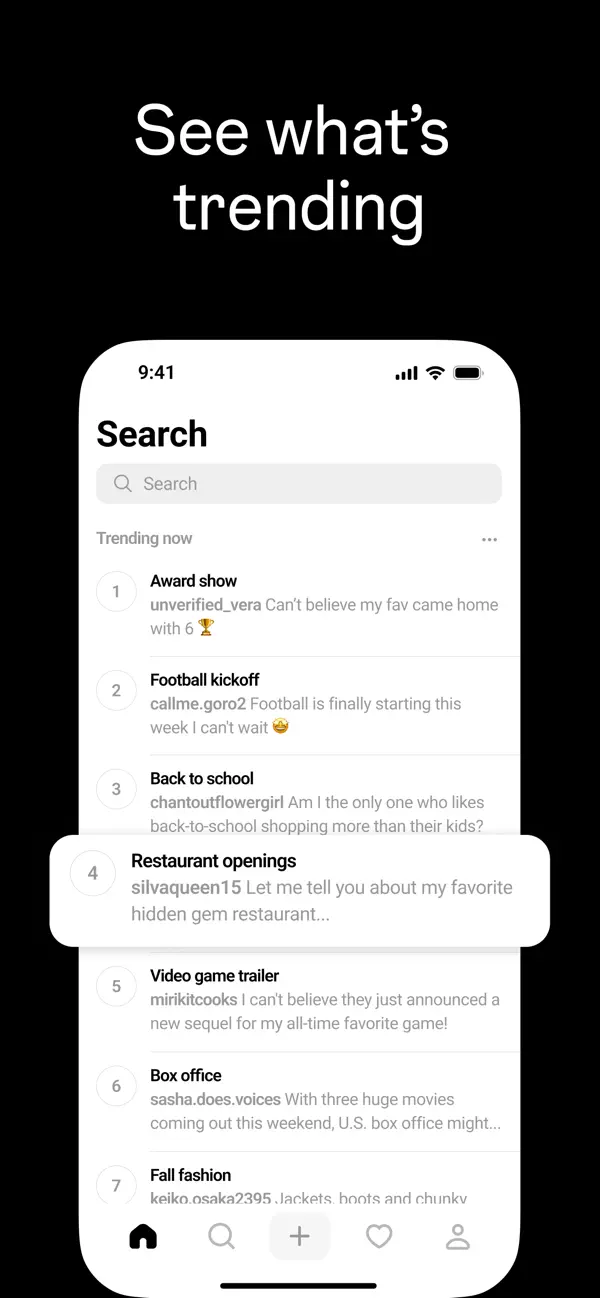 #3. Threads (iOS) By: Instagram, Inc.