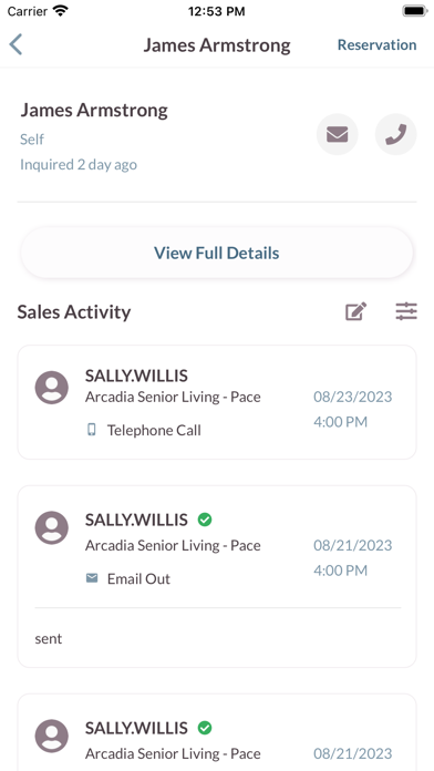 Glennis Sales Screenshot