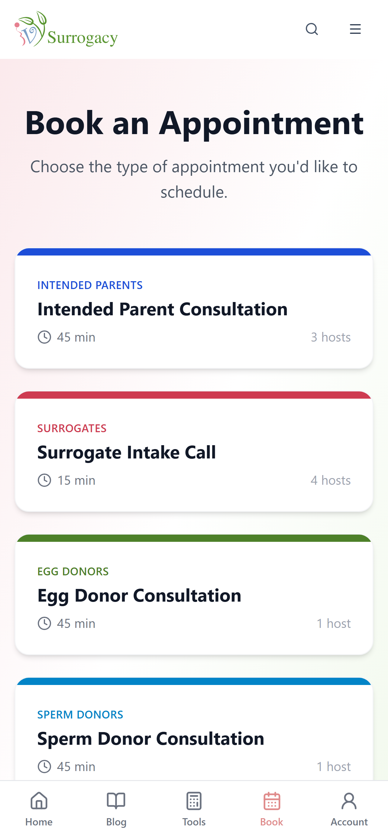 Ivy Surrogacy screenshot 4