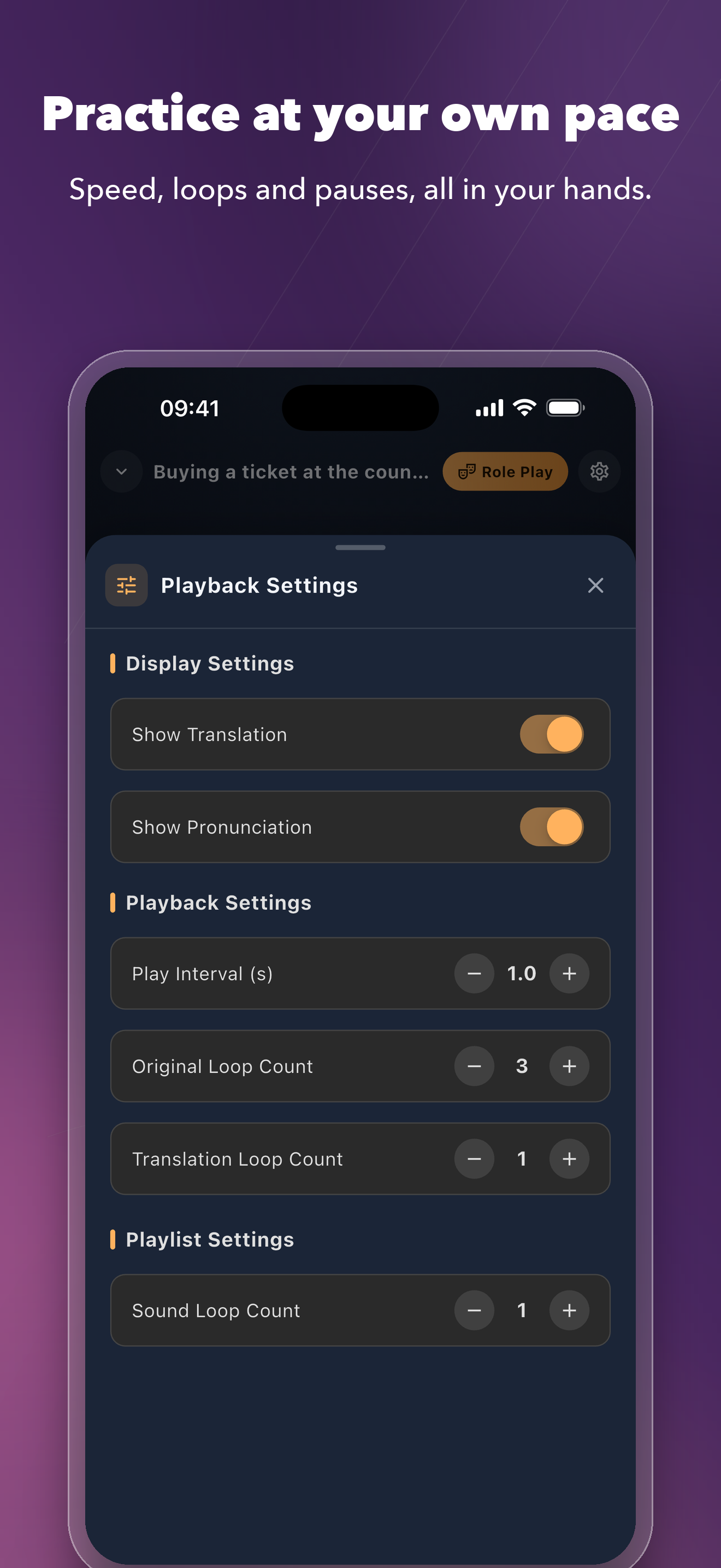 OneShado: AI Language Tutor screenshot 6