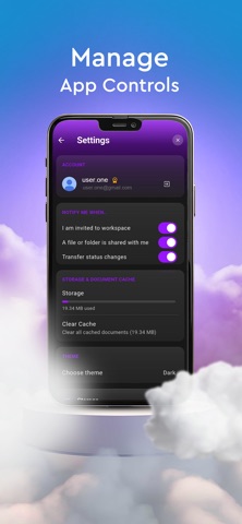 CloudFile Secure Storage screenshot
