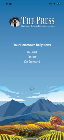 The Press app screenshot