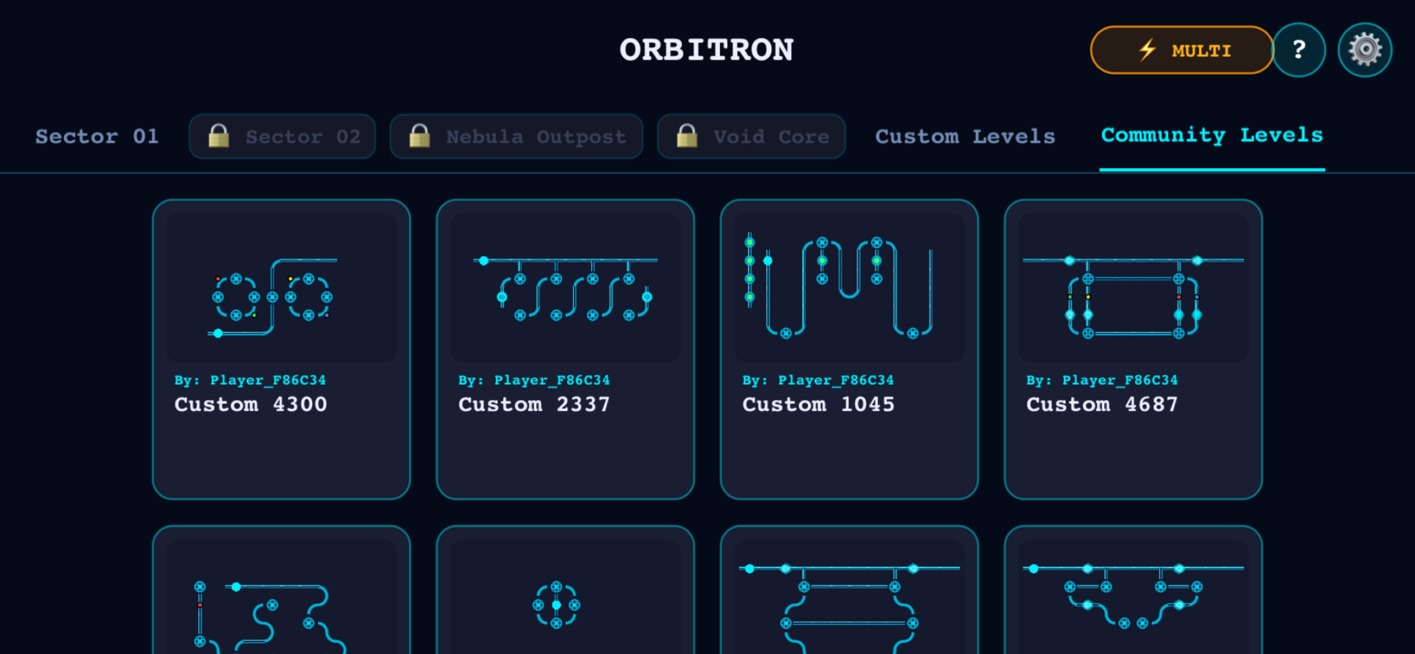 Orbitron Game screenshot 6