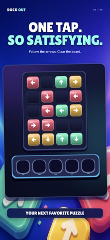 Dock Out: Tap & Match screenshot 1
