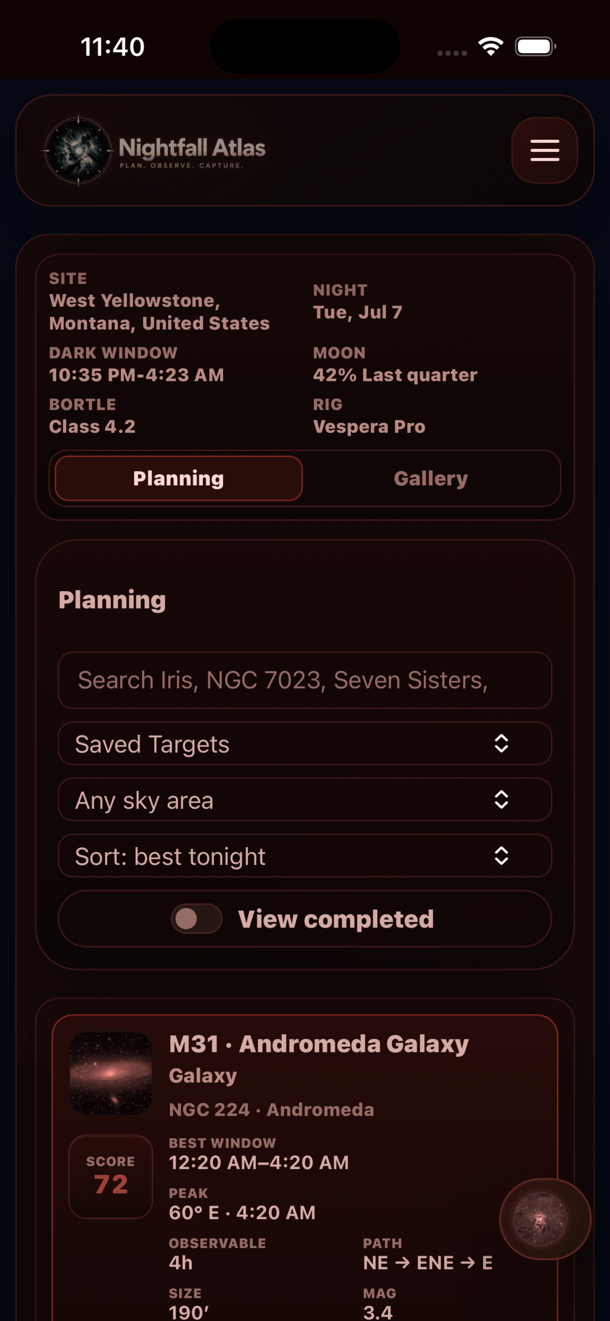 Nightfall Atlas screenshot 5