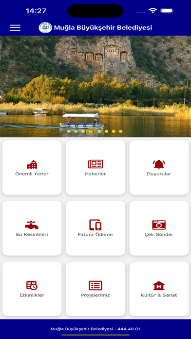 Muğla Büyükşehir Belediyesi Screenshot