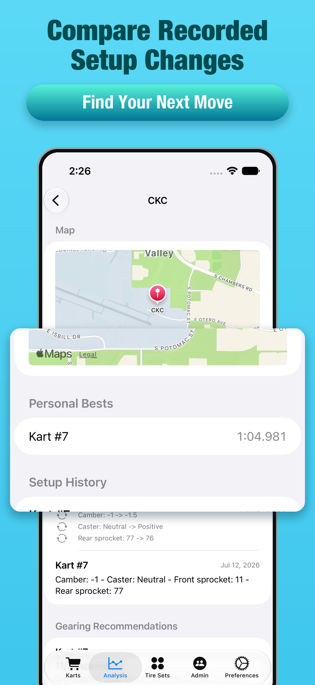 KartTrackerAI Race Performance screenshot 3