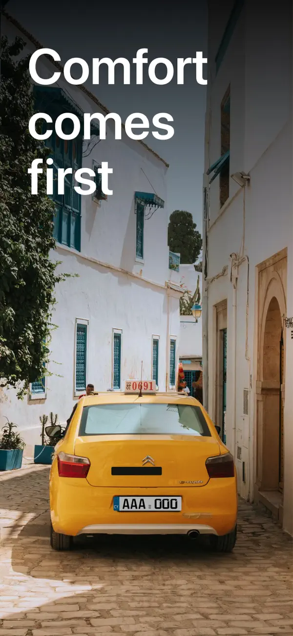 Screenshot #1 pour Alfa: Taxi & Cab Ride Cyprus