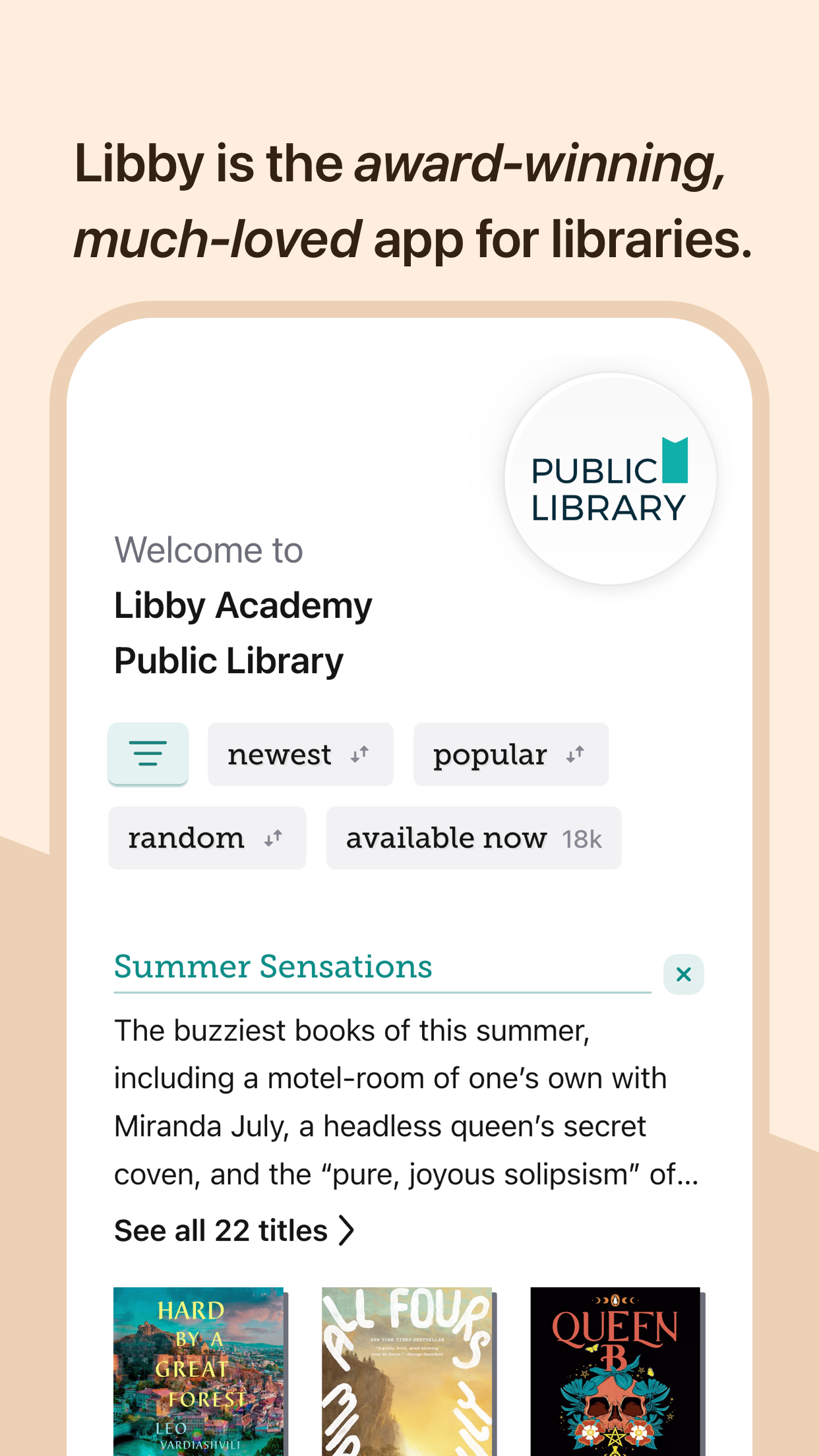 Libby, the library app screenshot 2