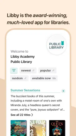 Libby, the library app iPhone image 2