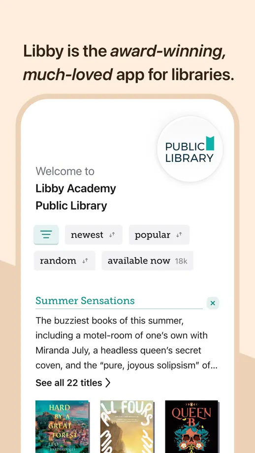 Libby, App Store screenshot 2