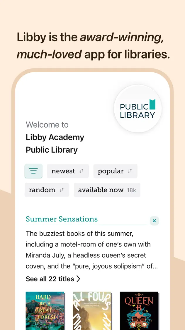 Libby, App Store screenshot 2