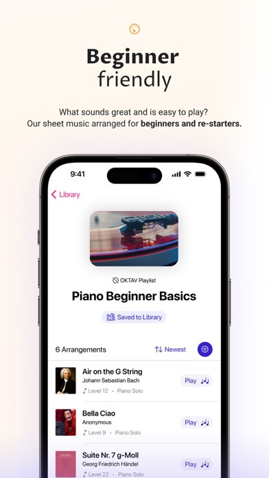 OKTAV Sheet Music Screenshot