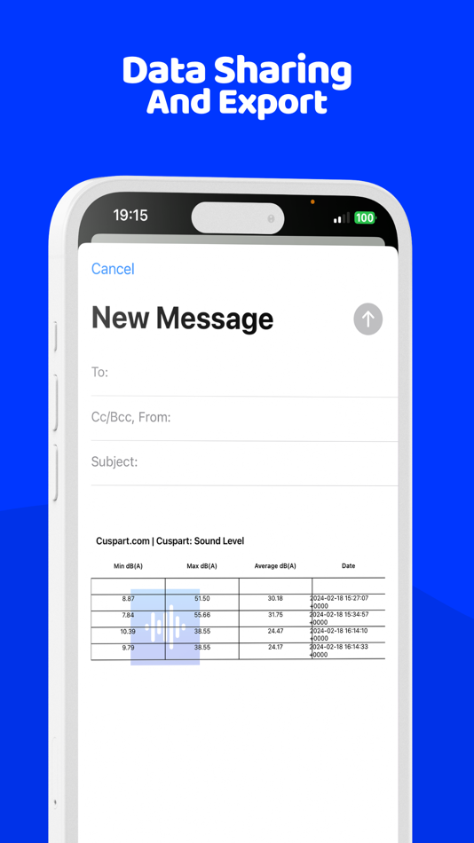 #5. Cuspart: Precision dB Meter (iOS) بواسطة: Mustafa Tolga DALBUDAK