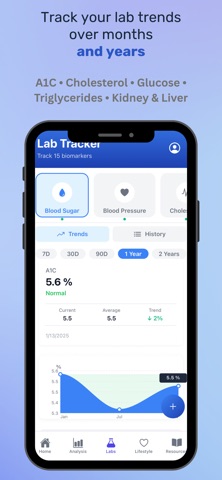 MyLabInsight screenshot