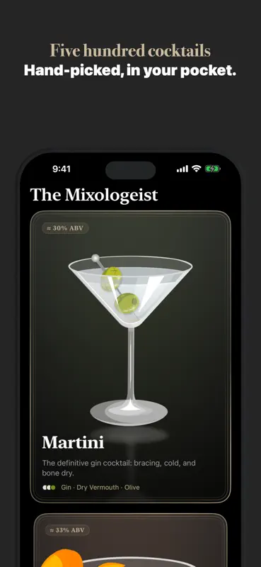 Mixologeist: Bartending Guide screenshot 1 of 6