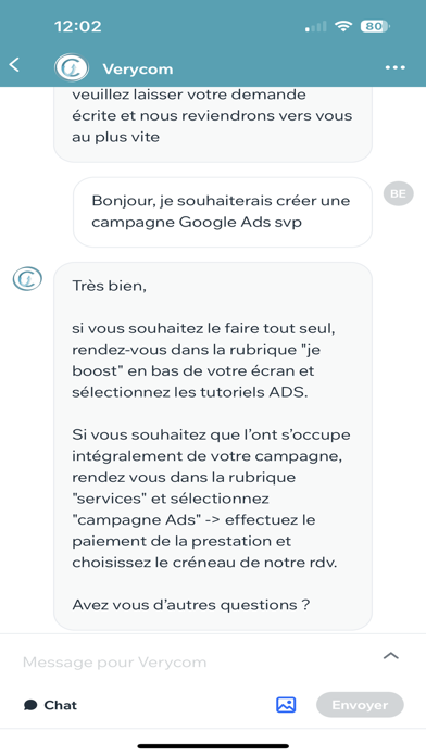 Screenshot 2 of Verycom App