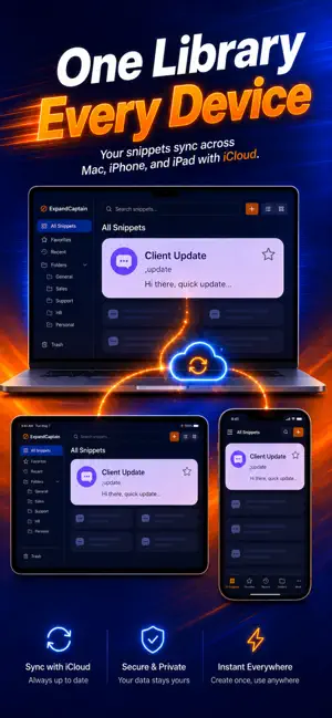 ExpandCaptain Snippet Keyboard screenshot 3