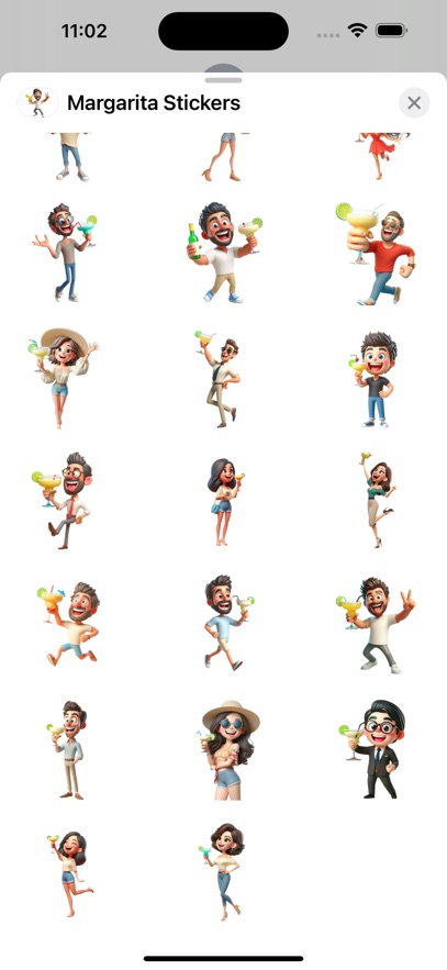 Margarita Stickers