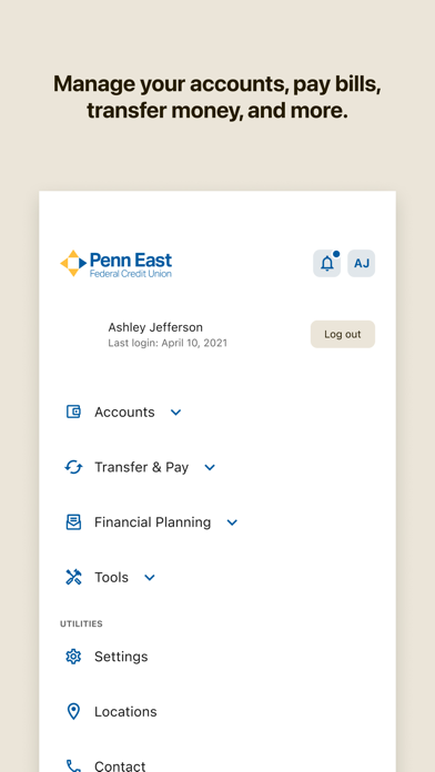 App screenshot