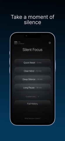 Silent Focus: Silence Timer screenshot