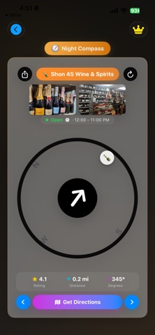 Night Compass: Bars Near Me screenshot