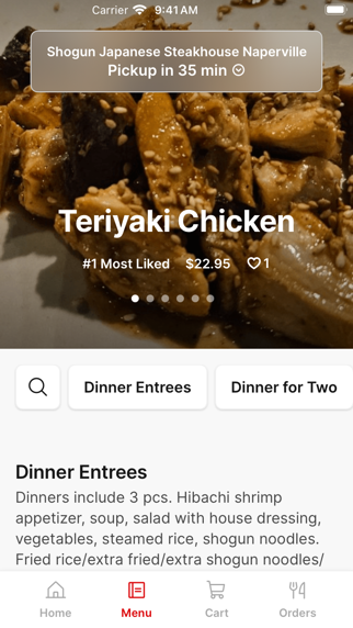 App screenshot