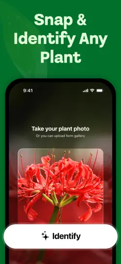 Screenshot von Plant Identifier - Plants AI auf dem iPhone 1
