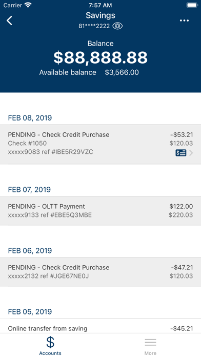MVP POSTAL & PRINTING FCU Screenshot