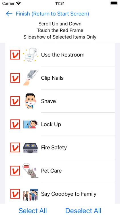 Outing Prep Voice Slide Show screenshot-7
