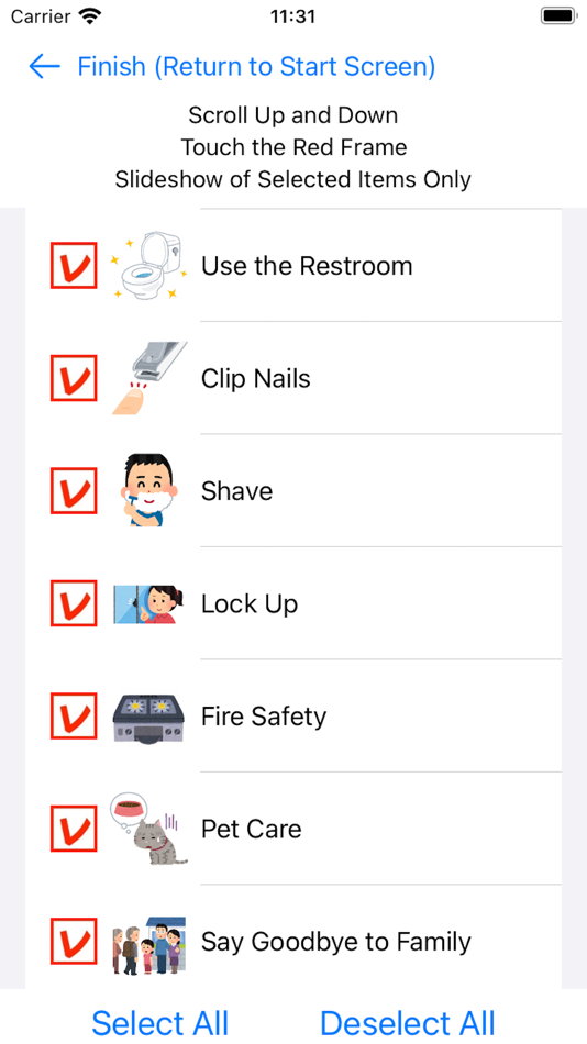 #8. Outing Prep Voice Slide Show (iOS) 来自: Tomiji Suzuki