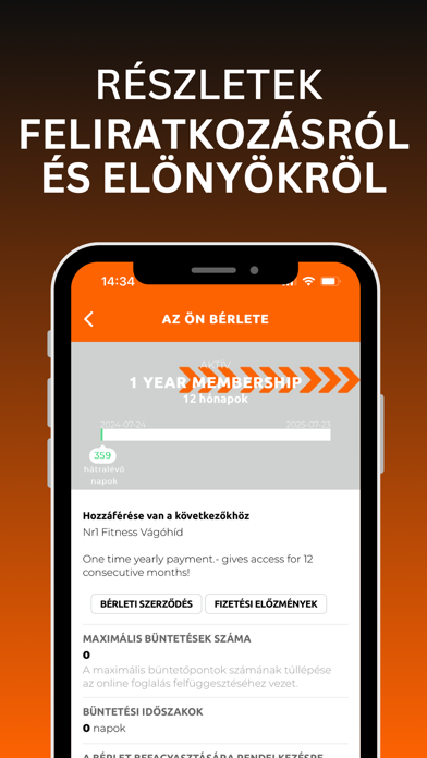 NR1 FITNESS HUNGARY Screenshot