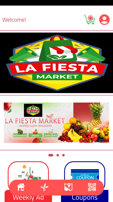 LA FIESTA Shop Screenshot