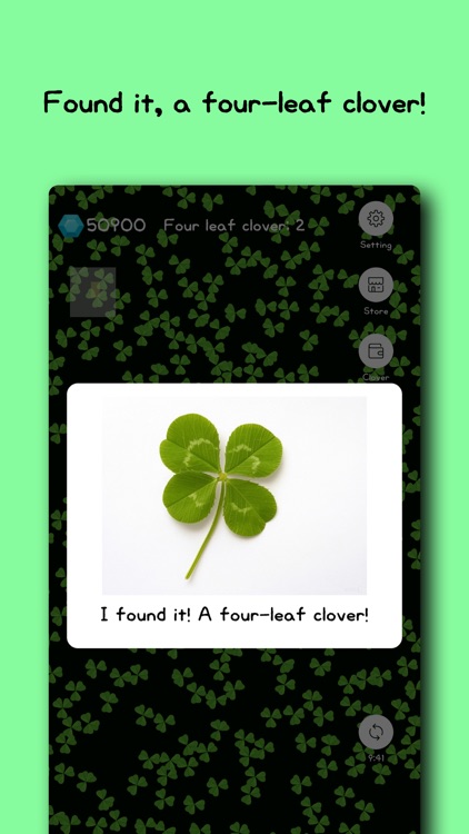Find Your Four-Leaf Clover