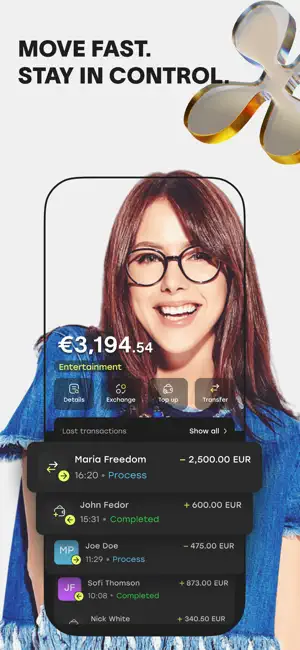 Finsei: Smart Banking & Cards screenshot 1