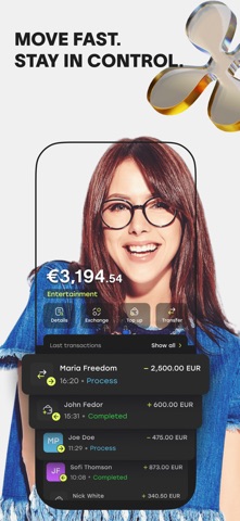 Finsei: Smart Banking & Cards Screenshot 1 of 7