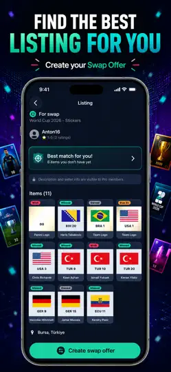 SwapMap: Koleksiyon Takası iPhone Ekran Görüntüsü 3