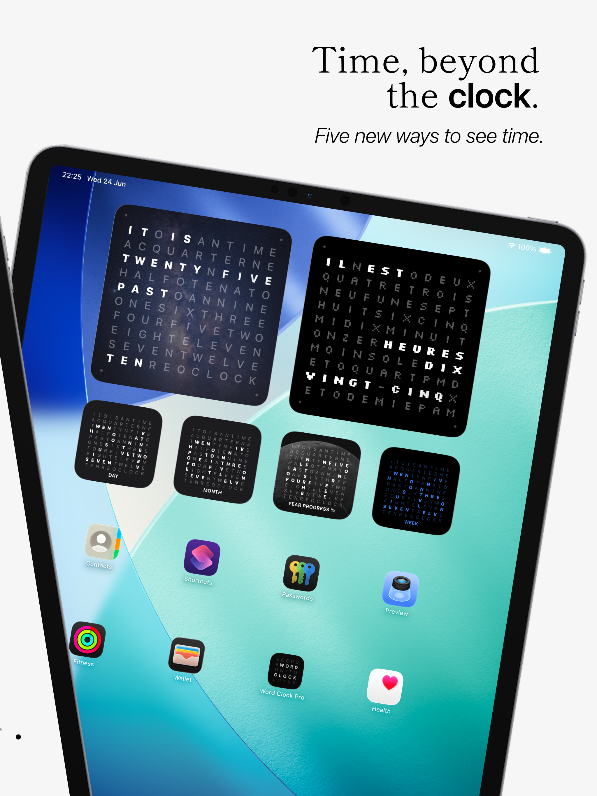 Word Clock Pro: Widget screenshot 9