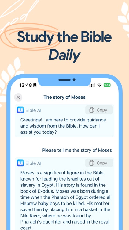 Holy Bible Chat: Daily Verses