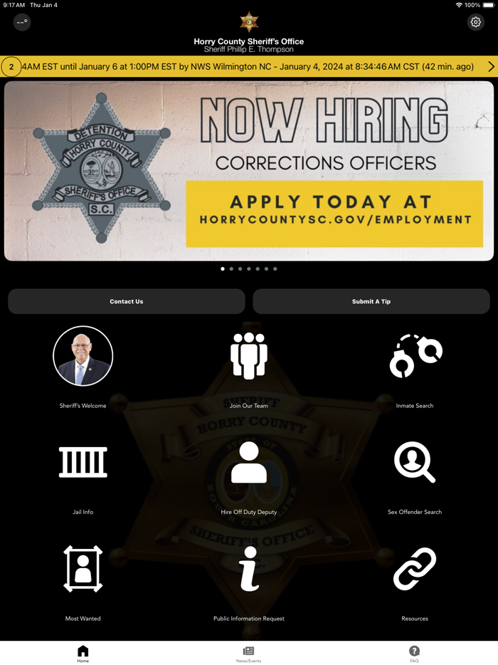 Horry County Sheriff SC