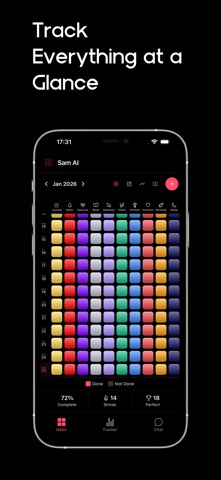Habit Tracker by Sam AI Screenshot 1 of 9