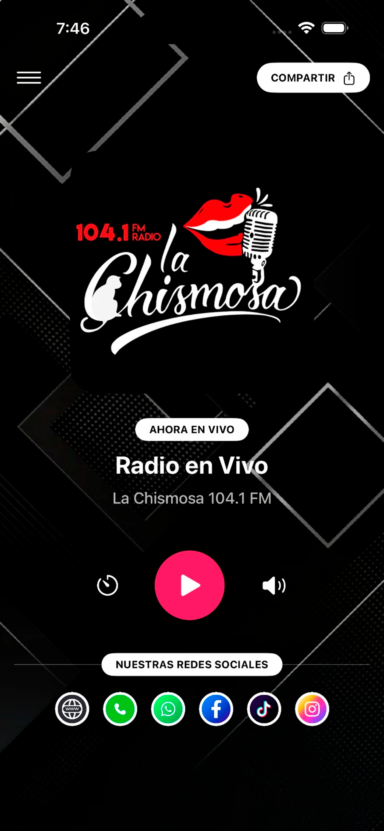 La Chismosa 104.1 FM screenshot 2
