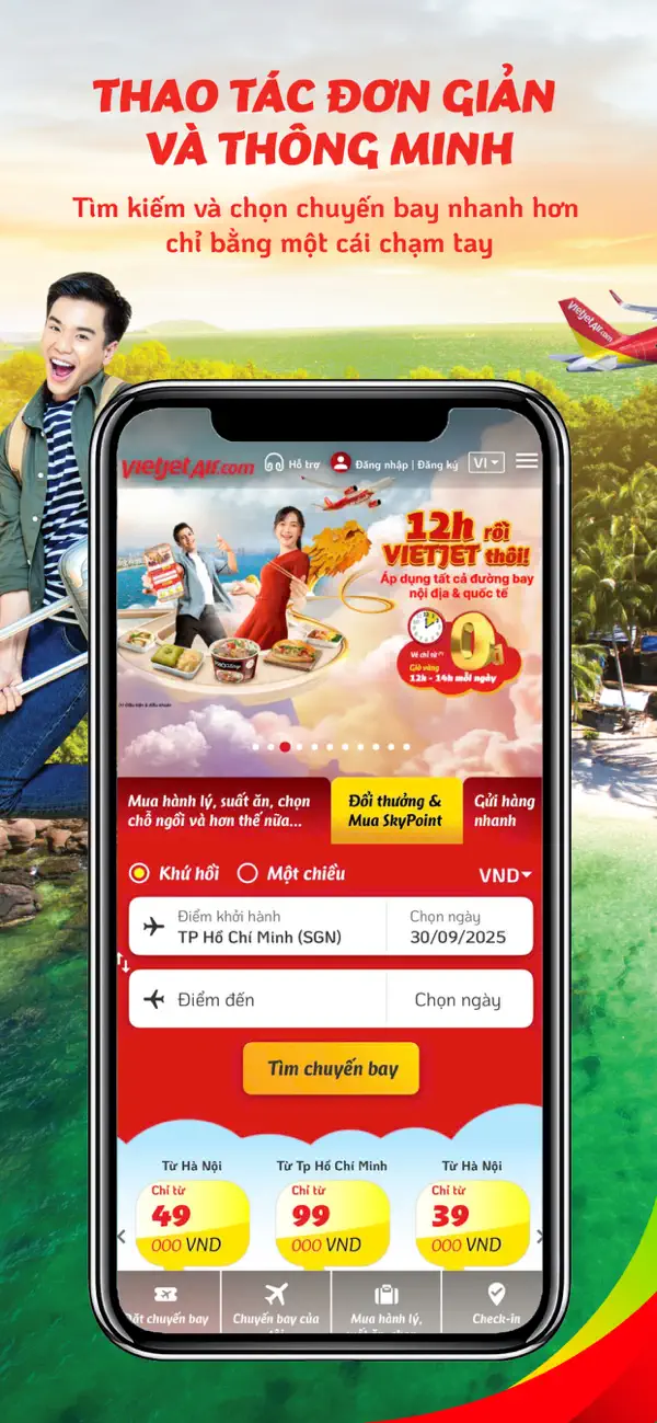 Screenshot #2 pour VietJet Air