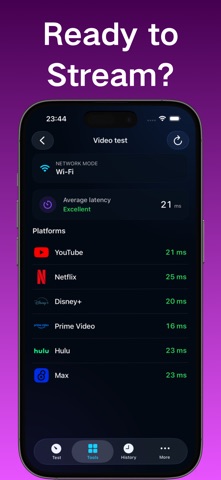 SpeedTest: WIFI Speed Test iPhone screenshot