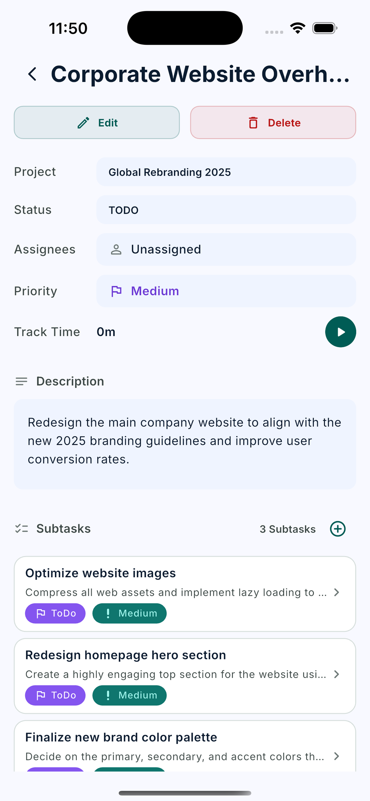Pro Track App screenshot 5
